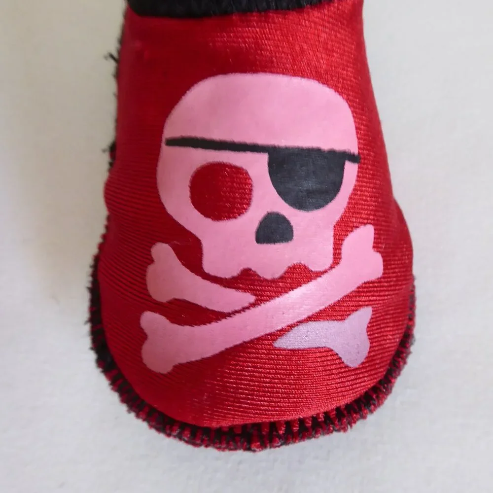 NEW BABY GAP NEOPRENE SURF WALKERS WATER SHOES PIRATE SKULL & CROSSBONES